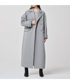 【アンクレイヴ/uncrave】のロング チェスターコート(uncrave WHITE) ライトグレー|ID: prp329100004852015 ipo3291000000035615425