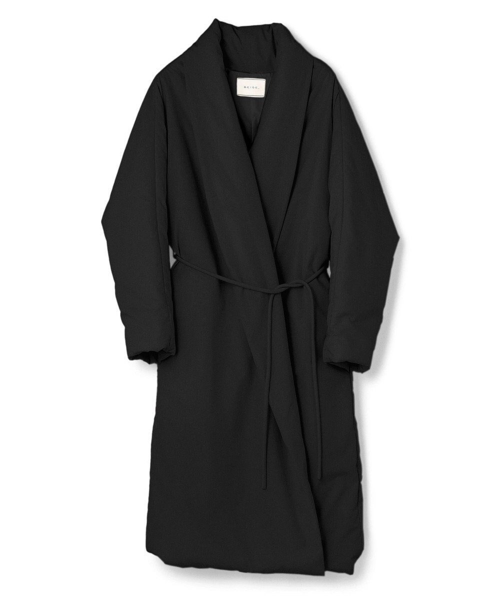 【ベイジ,/BEIGE,】の【洗える】PINS / 中綿ロングコート インテリア・キッズ・メンズ・レディースファッション・服の通販 founy(ファニー) 　ファッション　Fashion　レディースファッション　Fashion for Women　アウター　Coat / Outerwear Collection　コート・ロングコート・ピーコート　Long Coats, Peacoats & More　レディースジャケット・軽アウター　Jackets　インナー　Innerwear　ジャケット　Jacket, Outerwear　ダウン　Down, Puffer　ドレープ　Drape, Draping Fabric　リラックス　Relax, Relaxed Fit　ロング　Long, Long-Length　エレガント 上品　Elegant　洗える　Machine Washable　A/W・秋冬　Autumn/Winter　Black|ID: prp329100004852019 ipo3291000000035615562