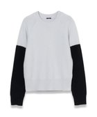 【ジョゼフ/JOSEPH】の【洗える】ブラッシュドカシミヤ ラウンドネックニット 人気、トレンドファッション・服の通販 founy(ファニー) ファッション Fashion レディースファッション Fashion for Women トップス・カットソー Cut & Sew Tops ニット Knit Tops & Sweaters ストレッチ Stretch, Stretchy Fabric スリーブ Sleeve, Long Sleeve / Short Sleeve セーター Sweater, Knitwear ラウンド Round, Round Neck 定番 Standard, Basic Item 洗える Machine Washable A/W・秋冬 Autumn/Winter thumbnail Frost/Black|ID: prp329100004852024 ipo3291000000035615746