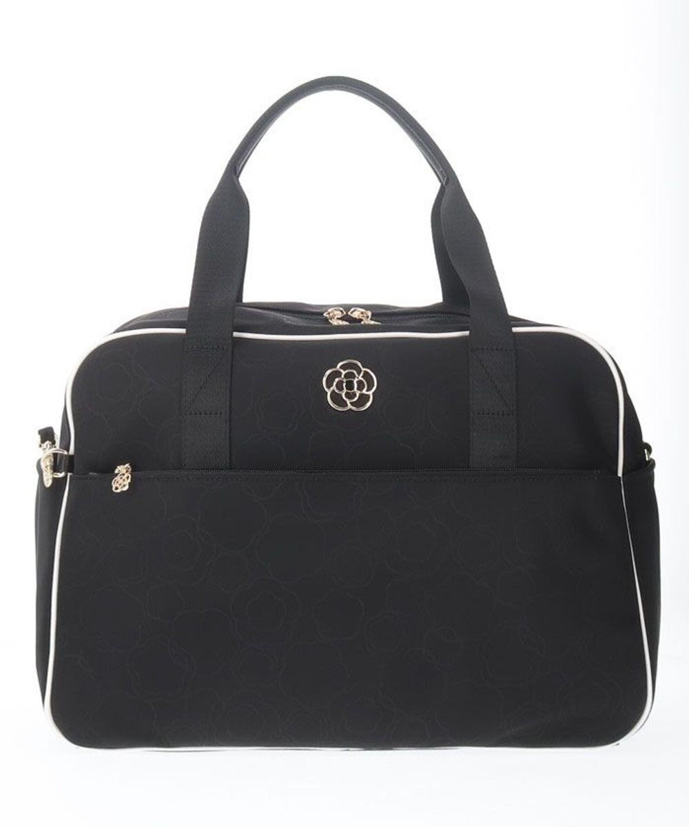 【クレイサス/CLATHAS】のフレイム ボストンバッグ インテリア・キッズ・メンズ・レディースファッション・服の通販 founy(ファニー) ファッション Fashion レディースファッション Fashion for Women バッグ Bags プリント Print, Printed Pattern ボストンバッグ Boston Bag, Retro Bag ポケット Pocket, Pocket Detail ポーチ Pouch, Small Case エレガント 上品 Elegant 旅行 Travel ブラック|ID: prp329100004852079 ipo3291000000035617107