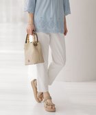 【ジェイ プレス/J.PRESS】の【洗える・接触冷感・UVケア・吸水速乾・防透け】麻シェルドライ テーパード パンツ ナチュラル系|ID: prp329100004852090 ipo3291000000035617468