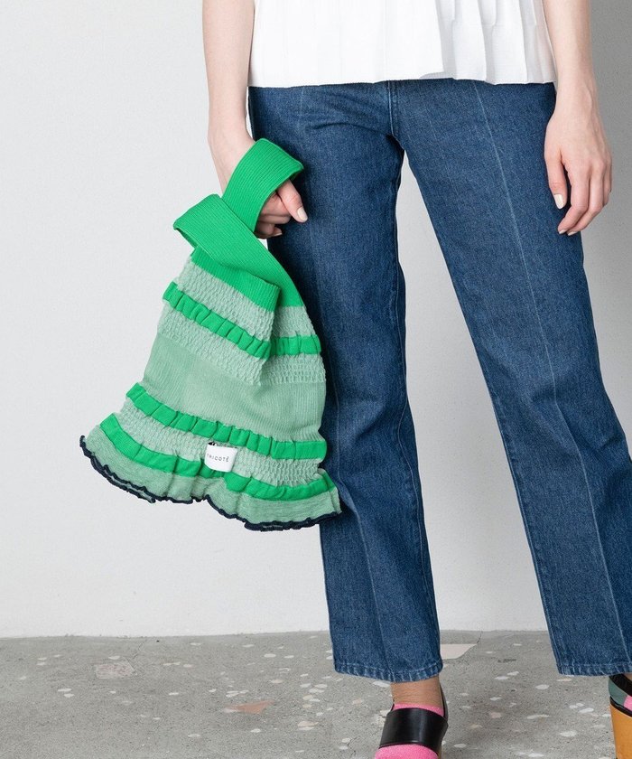 【トリコテ/Tricote】のシアーリブニットバッグ インテリア・キッズ・メンズ・レディースファッション・服の通販 founy(ファニー) https://founy.com/ ファッション Fashion レディースファッション Fashion for Women トップス・カットソー Cut & Sew Tops ニット Knit Tops & Sweaters シアー Sheer, See-Through タンブラー Tumbler, Travel Mug 軽量 Lightweight, Ultra Light |ID: prp329100004852093 ipo3291000000035617531