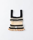 【トリコテ/Tricote】のシアーリブニットバッグ 82BEIGE|ID: prp329100004852093 ipo3291000000035617536