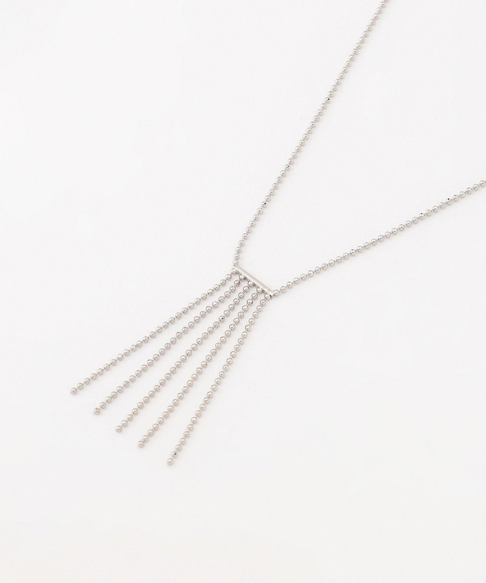 【23区/NIJYUSANKU】のフリンジ ネックレス インテリア・キッズ・メンズ・レディースファッション・服の通販 founy(ファニー) 　ファッション　Fashion　レディースファッション　Fashion for Women　ジュエリー　Jewelry　ネックレス　Necklaces & Pendants　2023年　2023　2023-2024秋冬・A/W　Autumn/Winter 2023–24 AW23–24　冬　Winter / This Winter　アクセサリー　Fashion Accessories　ショート　Short, Short Length　シンプル　Simple, Minimal　チェーン　Chain, Chain Strap　ネックレス　Necklace, Pendant Necklace　フリンジ　Fringe, Tassel　A/W・秋冬　Autumn/Winter　シルバー系|ID: prp329100004852145 ipo3291000000035706390