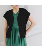 【ティアクラッセ/Tiaclasse】の【洗える】リネンタッチカーディガン ブラック|ID: prp329100004852169 ipo3291000000035620256