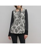 【グレース コンチネンタル/GRACE CONTINENTAL】のアニマルジャガードペプラムベスト キナリ|ID: prp329100004852308 ipo3291000000035623144