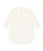 【ベイジ,/BEIGE,】のPLUMERIA / コットンシアーギャザーブラウス Ecru|ID: prp329100004852326 ipo3291000000035623385