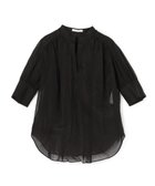 【ベイジ,/BEIGE,】のPLUMERIA / コットンシアーギャザーブラウス Black|ID: prp329100004852326 ipo3291000000035623392