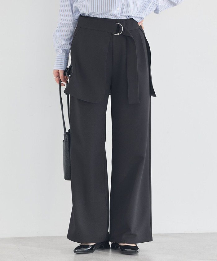 【アースミュージックアンドエコロジー/earth music&ecology】の【2WAY】ラップスカート付きパンツ インテリア・キッズ・メンズ・レディースファッション・服の通販 founy(ファニー) https://founy.com/ ファッション Fashion レディースファッション Fashion for Women スカート Skirts シンプル Simple, Minimal トレンド Trend, Trending Now ラップ Wrap, Wrap Design リラックス Relax, Relaxed Fit ワイド Wide, Wide Fit エレガント 上品 Elegant 夏 Summer 春 Spring S/S・春夏 SS, Spring/Summer, Warm Season |ID: prp329100004852330 ipo3291000000035623461