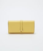 【トプカピ/TOPKAPI】の【TREASURE TOPKAPI】ソフトレザー ベルトデザイン 長財布 イエロー|ID: prp329100004852341 ipo3291000000035623568