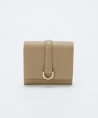 【トプカピ/TOPKAPI】の【TREASURE TOPKAPI】ソフトレザー ベルトデザイン 三つ折り財布 グレージュ|ID: prp329100004852343 ipo3291000000035623590