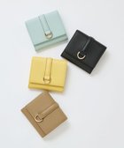 【トプカピ/TOPKAPI】の【TREASURE TOPKAPI】ソフトレザー ベルトデザイン 三つ折り財布 イエロー|ID: prp329100004852343 ipo3291000000035623594