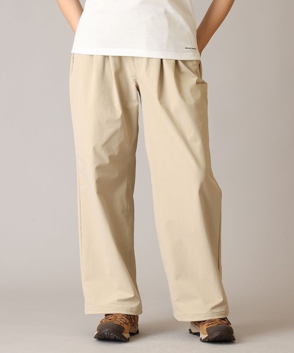 【コロンビア/Columbia】のColumbia/ ウィメンズヤマジェニックワイドパンツ /コロンビア インテリア・キッズ・メンズ・レディースファッション・服の通販 founy(ファニー) 　ファッション　Fashion　レディースファッション　Fashion for Women　パンツ　Pants & Trousers　おすすめ　Recommended / Our Picks　ストレッチ　Stretch, Stretchy Fabric　ドローコード　Drawcord, Drawstring Cord　フロント　Front, Front Design　ポケット　Pocket, Pocket Detail　ループ　Loop, Loop Knit　ワイド　Wide, Wide Fit　夏　Summer　S/S・春夏　SS, Spring/Summer, Warm Season　A/W・秋冬　Autumn/Winter　Ancient Fossil|ID: prp329100004852360 ipo3291000000035623783