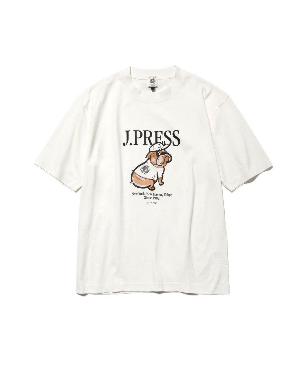 【ジェイ プレス/J.PRESS / MEN】の【AaronChang】【UNISEX】グラフィック Tシャツ インテリア・キッズ・メンズ・レディースファッション・服の通販 founy(ファニー) 　ファッション　Fashion　レディースファッション　Fashion for Women　トップス・カットソー　Cut & Sew Tops　シャツ・ブラウス・オフィスカジュアル　Elegant Blouses & Button-Ups　ロングTシャツ・Tシャツ　Longline T-Shirts & Tees　カットソー・ベーシックTシャツ　Cut-and-Sewn Tops / Stretch Tees & Basics　アイビー　Ivy Pattern　インナー　Innerwear　春　Spring　カットソー　Cut and Sewn Top　グラフィック　Graphic, Graphic Design　コラボ　Collaboration, Collab　ジャケット　Jacket, Outerwear　デニム　Denim, Jeans Material　フロント　Front, Front Design　ブルゾン　Blouson, Bomber Jacket　プリント　Print, Printed Pattern　ベーシック　Basic, Essential　ユニセックス　Unisex, Genderless　リラックス　Relax, Relaxed Fit　S/S・春夏　SS, Spring/Summer, Warm Season　夏　Summer　ホワイト系|ID: prp329100004852370 ipo3291000000035623978