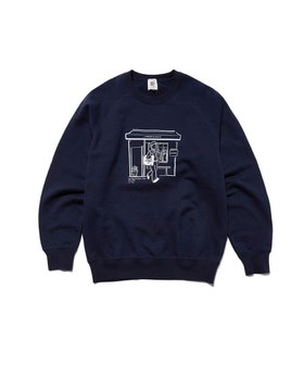 【ジェイ プレス/J.PRESS / MEN】の【AaronChang】【UNISEX】グラフィック スウェットシャツ 人気、トレンドファッション・服の通販 founy(ファニー) ファッション Fashion レディースファッション Fashion for Women トップス・カットソー Cut & Sew Tops シャツ・ブラウス・オフィスカジュアル Elegant Blouses & Button-Ups レディースパーカー・カジュアルフーディー Casual Hoodies & Sweatshirts スウェット・クルーネックトップス Sweatshirts & Crewnecks / Relaxed Fit Sweat Tops アイビー Ivy Pattern アメリカン American Style 春 Spring グラフィック Graphic, Graphic Design コラボ Collaboration, Collab シンプル Simple, Minimal ジーンズ Jeans, Denim Pants スウェット / スエット Sweatshirt, Sweatwear スマート Smart, Elegant スラックス Slacks, Dress Pants スーピマ Supima, Premium Cotton フロント Front, Front Design プリント Print, Printed Pattern ベーシック Basic, Essential ユニセックス Unisex, Genderless S/S・春夏 SS, Spring/Summer, Warm Season 夏 Summer |ID:prp329100004852372