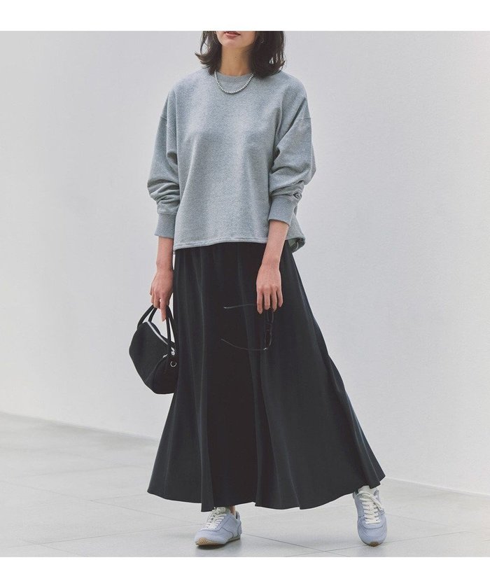 【アンフィーロ 自由区/UNFILO】のフィブリル ロングスカート インテリア・キッズ・メンズ・レディースファッション・服の通販 founy(ファニー) https://founy.com/ ファッション Fashion レディースファッション Fashion for Women スカート Skirts ロングスカート Long Skirts / Maxi & Midi Skirts ジャケット Jacket, Outerwear スウェット / スエット Sweatshirt, Sweatwear ドレープ Drape, Draping Fabric フィット Fit, Slim Fit フレア Flare, Flared リラックス Relax, Relaxed Fit ロング Long, Long-Length ヴィンテージ Vintage Style エレガント 上品 Elegant 夏 Summer 春 Spring S/S・春夏 SS, Spring/Summer, Warm Season |ID: prp329100004852375 ipo3291000000035624127