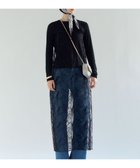 【23区/NIJYUSANKU】の【見上愛さん着用】刺繍レース キャミソールワンピース 人気、トレンドファッション・服の通販 founy(ファニー) ファッション Fashion レディースファッション Fashion for Women ワンピース Dresses 春 Spring キャミソール Camisole, Spaghetti Strap Top シンプル Simple, Minimal チュール Tulip, Tulip Motif デニム Denim, Jeans Material レース Lace, Lace Fabric S/S・春夏 SS, Spring/Summer, Warm Season 夏 Summer エレガント 上品 Elegant 2026年 2026 thumbnail ブラック系|ID: prp329100004852385 ipo3291000000035624312