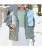 【23区/NIJYUSANKU】の2WAY ストレッチタフタ ボリュームスリーブブルゾン カーキ系|ID: prp329100004852392 ipo3291000000036383903