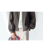 【23区/NIJYUSANKU】の2WAYストレッチタフタ ギャザーブルゾン グレー系|ID: prp329100004852393 ipo3291000000035715255