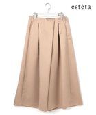 【23区/NIJYUSANKU】の【エステータ】フォルムサテン キュロットパンツ ベージュ系|ID: prp329100004852394 ipo3291000000035624504