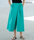 【23区/NIJYUSANKU】の【エステータ】フォルムサテン キュロットパンツ ターコイズブルー系|ID: prp329100004852394 ipo3291000000035624506