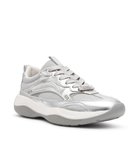 【スティーブマデン/STEVE MADDEN】のPREMIO 異素材ミックスボリュームスニーカー 人気、トレンドファッション・服の通販 founy(ファニー) ファッション Fashion レディースファッション Fashion for Women 厚底 Platform Shoes シューズ Shoes, Footwear シンプル Simple, Minimal スニーカー Sneakers, Trainers デニム Denim, Jeans Material フォルム Silhouette, Form メッシュ Mesh, Net Fabric thumbnail シルバー|ID: prp329100004852424 ipo3291000000035624930