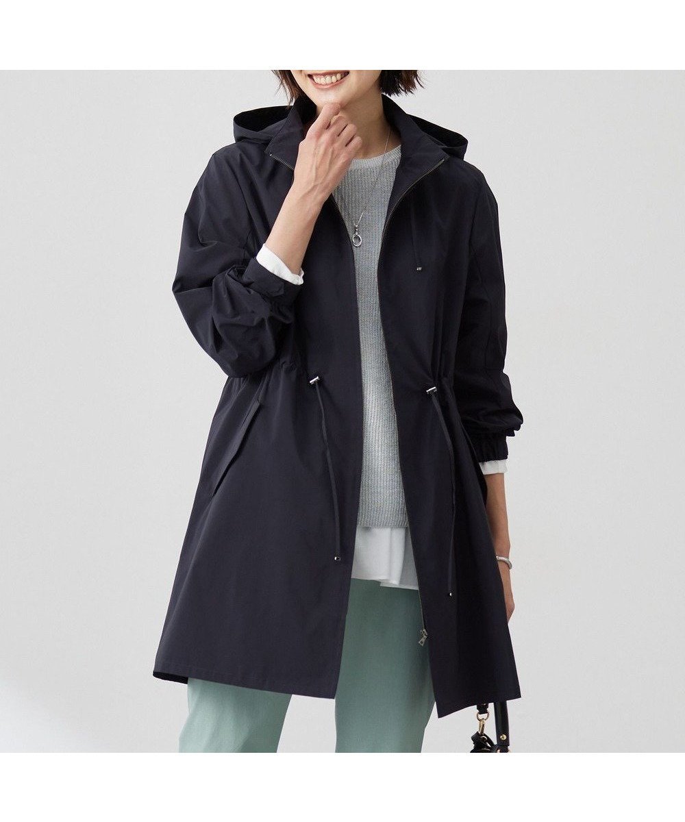 【ジェイ プレス/J.PRESS】の【撥水・洗える】Artirosa スタンドカラー ロング丈 コート インテリア・キッズ・メンズ・レディースファッション・服の通販 founy(ファニー) 　ファッション　Fashion　レディースファッション　Fashion for Women　アウター　Coat / Outerwear Collection　コート・ロングコート・ピーコート　Long Coats, Peacoats & More　レディースジャケット・軽アウター　Jackets　コンパクト　Compact, Small Size　ジャケット　Jacket, Outerwear　スタンド　Stand Collar, Upright Stand　ロング　Long, Long-Length　夏　Summer　春　Spring　S/S・春夏　SS, Spring/Summer, Warm Season　洗える　Machine Washable　ネイビー系|ID: prp329100004852434 ipo3291000000035761637
