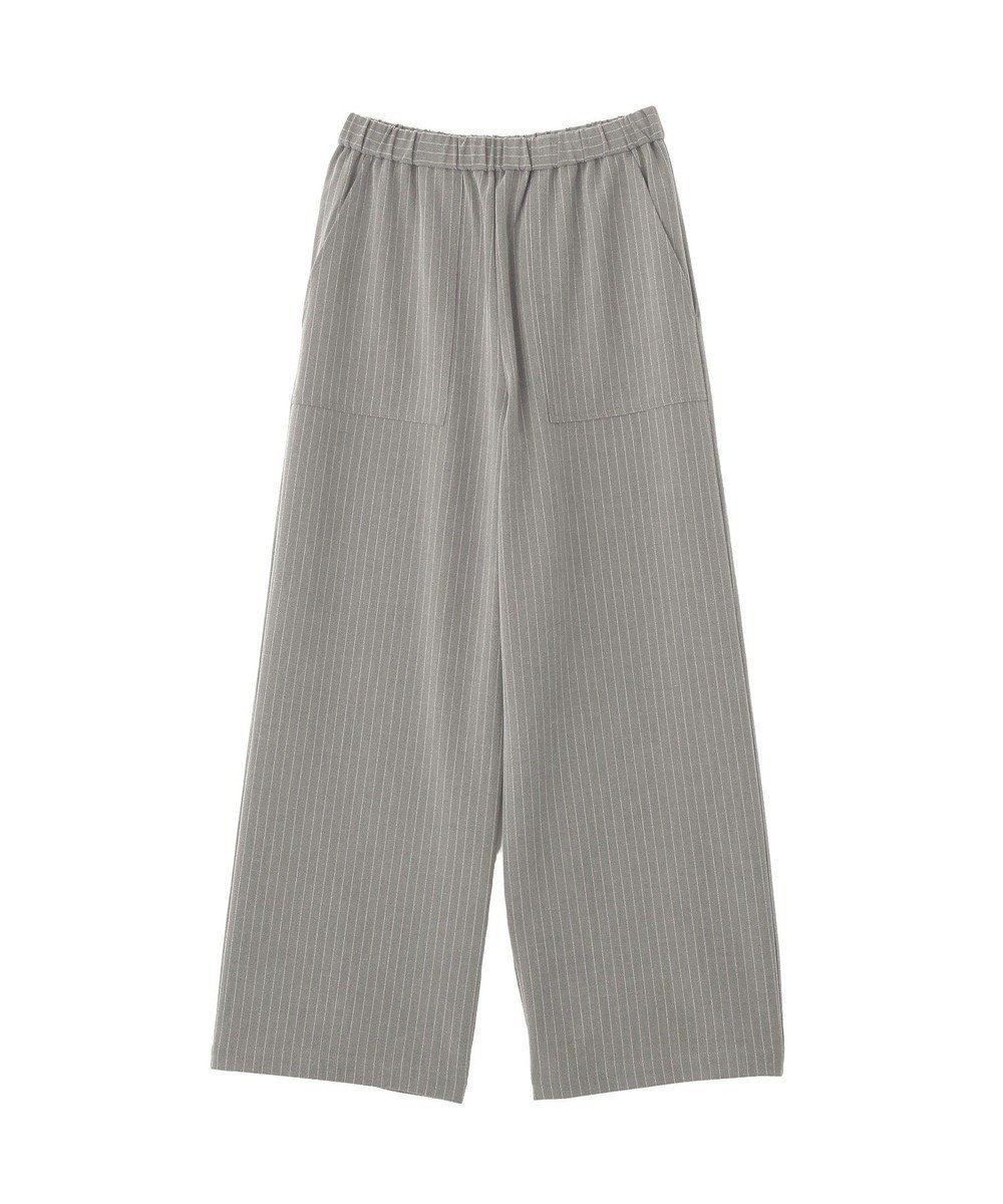 【アメリカンホリック/AMERICAN HOLIC】の【イージーケア】ベイカーリラックスパンツ インテリア・キッズ・メンズ・レディースファッション・服の通販 founy(ファニー) 　ファッション　Fashion　レディースファッション　Fashion for Women　パンツ　Pants & Trousers　アメリカン　American Style　春　Spring　シンプル　Simple, Minimal　スタイリッシュ　Stylish, Fashionable　フィット　Fit, Slim Fit　リラックス　Relax, Relaxed Fit　ワイド　Wide, Wide Fit　S/S・春夏　SS, Spring/Summer, Warm Season　おすすめ　Recommended / Our Picks　夏　Summer　エレガント 上品　Elegant　ビジネス 仕事 通勤　Business / Work / Commuting　Stripe Gray|ID: prp329100004852438 ipo3291000000035629511