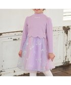 【エニィ/ANY / KIDS】のドッキングチュールワンピース 人気、トレンドファッション・服の通販 founy(ファニー) ファッション Fashion キッズファッション Fashion for Kids ワンピース Dresses スカラップ Scallop, Scalloped Edge スパンコール Sequins, Sequin Embellishment チャーム Charm, Pendant チュール Tulip, Tulip Motif ドッキング Docking, Mixed Material ビジュー Bijou, Jewel-like Accent ポケット Pocket, Pocket Detail リボン Ribbon, Bow エレガント 上品 Elegant A/W・秋冬 Autumn/Winter thumbnail ラベンダ×レインボー|ID: prp329100004852440 ipo3291000000035633485