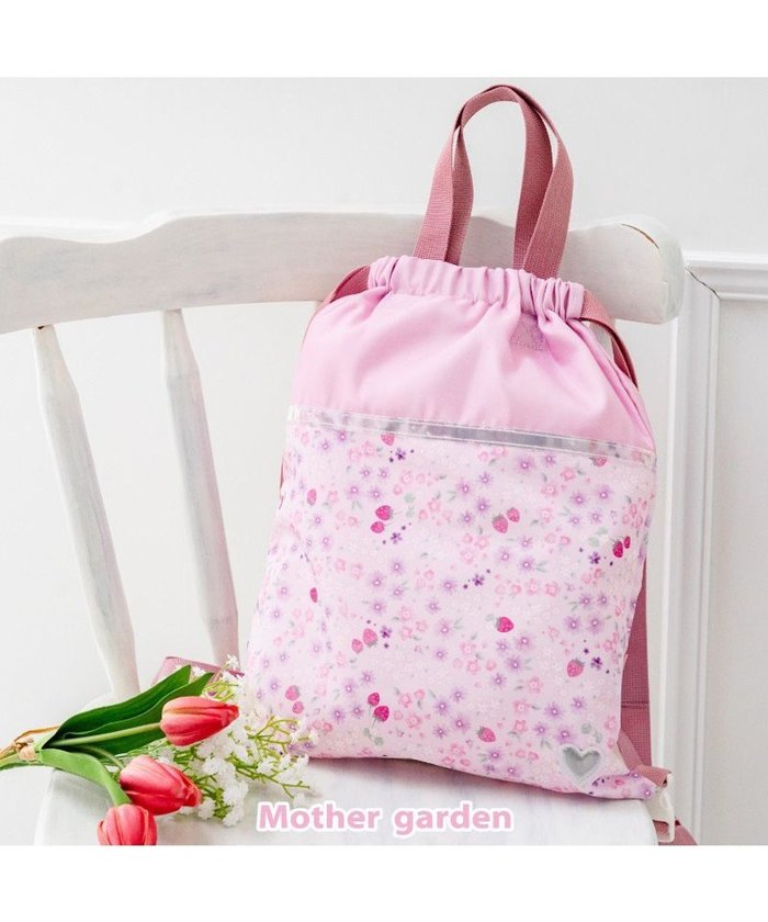 【マザーガーデン/Mother garden / KIDS】のマザーガーデン 野いちご お着替え巾着 ナップサック 《小花いちご柄》 インテリア・キッズ・メンズ・レディースファッション・服の通販 founy(ファニー) https://founy.com/ ファッション Fashion キッズファッション Fashion for Kids ガーデン Garden, Gardening ポケット Pocket, Pocket Detail リュック Backpack, Rucksack 入学式 Entrance Ceremony 巾着 Drawstring Bag, Kinchaku |ID: prp329100004852443 ipo3291000000035633521