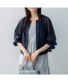 【組曲/KUMIKYOKU】のカラーボイルノーカラー ブルゾン ネイビー系|ID: prp329100004852465 ipo3291000000035633903