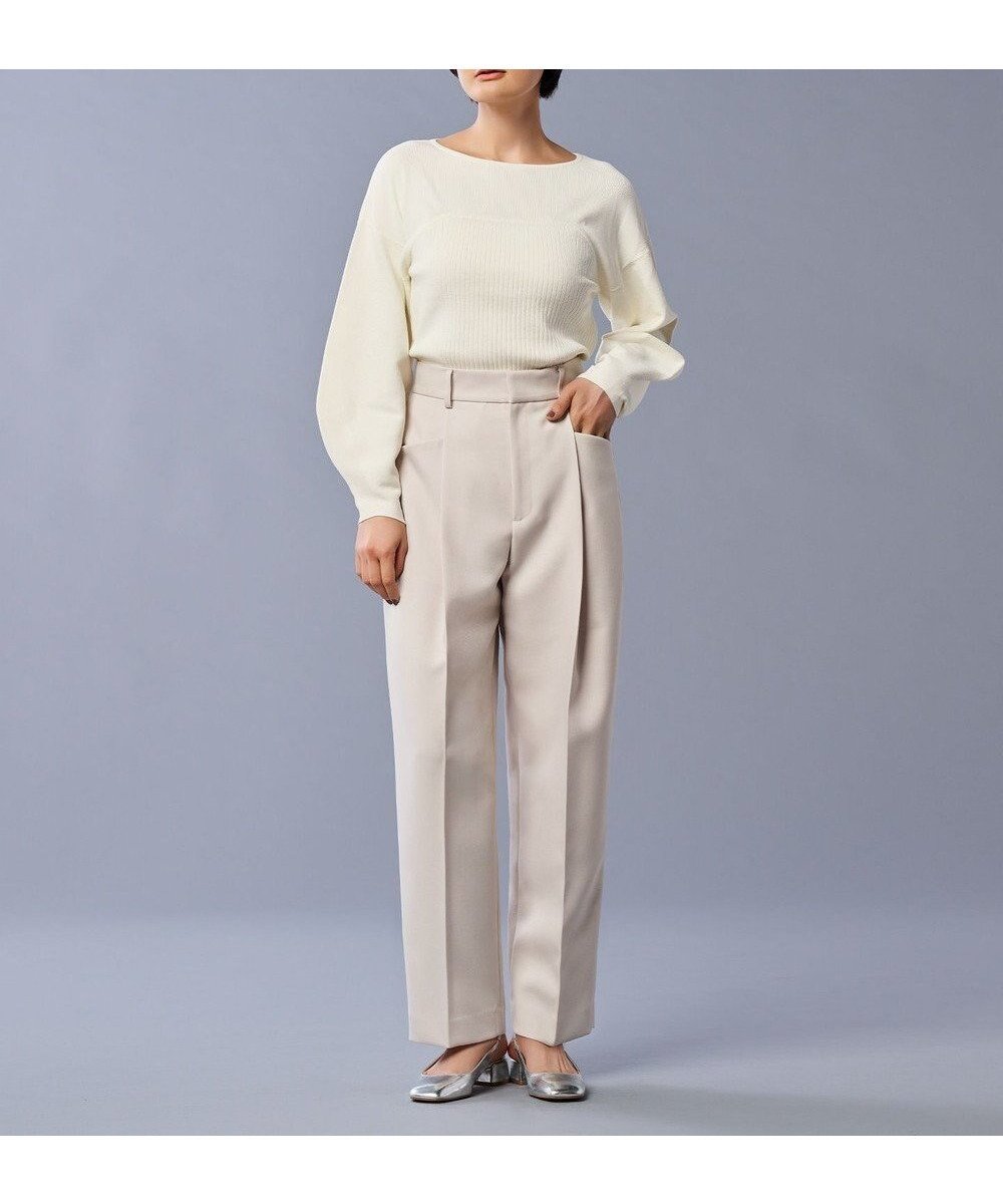 【アンクレイヴ/uncrave】の【防シワ・洗濯機洗い可】ドライタッチツイル カーブ パンツ(uncrave STANDARD) 人気、トレンドファッション・服の通販 founy(ファニー) 　ファッション　Fashion　レディースファッション　Fashion for Women　パンツ　Pants & Trousers　カーゴパンツ　Cargo Pants, Utility Pants　スラックス　Slacks, Dress Pants　ツイル　Twist, Twisted Detail　定番　Standard, Basic Item　A/W・秋冬　Autumn/Winter　 other-1|ID: prp329100004852469 ipo3291000000035633918