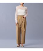 【アンクレイヴ/uncrave】の【防シワ・洗濯機洗い可】ドライタッチツイル カーブ パンツ(uncrave STANDARD) キャメル|ID: prp329100004852469 ipo3291000000035633920