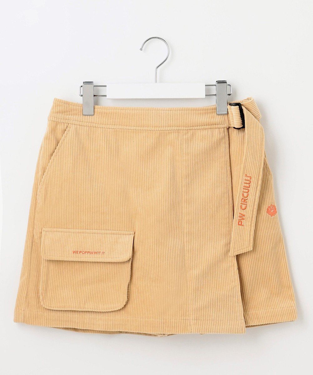 【ピーダブリュサーキュラス/PW CIRCULUS】の【WOMEN】コーデュロイ スカート見えショーツ インテリア・キッズ・メンズ・レディースファッション・服の通販 founy(ファニー) ファッション Fashion レディースファッション Fashion for Women スカート Skirts 2024年 2024 2024-2025秋冬・A/W Autumn/Winter 2024–25 AW24–25 コーデュロイ Corduroy, Cord Fabric ショーツ Shorts, Short Pants ショート Short, Short Length ストレッチ Stretch, Stretchy Fabric ラップ Wrap, Wrap Design 秋 Autumn A/W・秋冬 Autumn/Winter ベージュ系|ID: prp329100004852473 ipo3291000000035633943