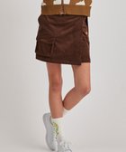 【ピーダブリュサーキュラス/PW CIRCULUS】の【WOMEN】コーデュロイ スカート見えショーツ ダークブラウン系|ID: prp329100004852473 ipo3291000000035633944