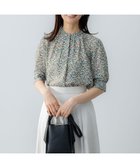 【組曲/KUMIKYOKU】のミニフラワープリント ブラウス ピンク系5|ID: prp329100004852475 ipo3291000000035633968