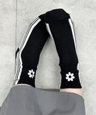 【ウィゴー/WEGO】のサイドラインクルーソックス ブラック|ID: prp329100004852501 ipo3291000000035634301