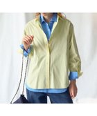 【23区/NIJYUSANKU】の【一部先行予約/VERY掲載】CANCLINI シャーティング ベーシックシャツ イエロー×サックスストライプ|ID: prp329100004852532 ipo3291000000035634375