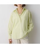 【23区/NIJYUSANKU】の【見上愛さん着用/VERY掲載】CANCLINI シャーティング ベーシックシャツ イエロー×サックスストライプ|ID: prp329100004852532 ipo3291000000036378873