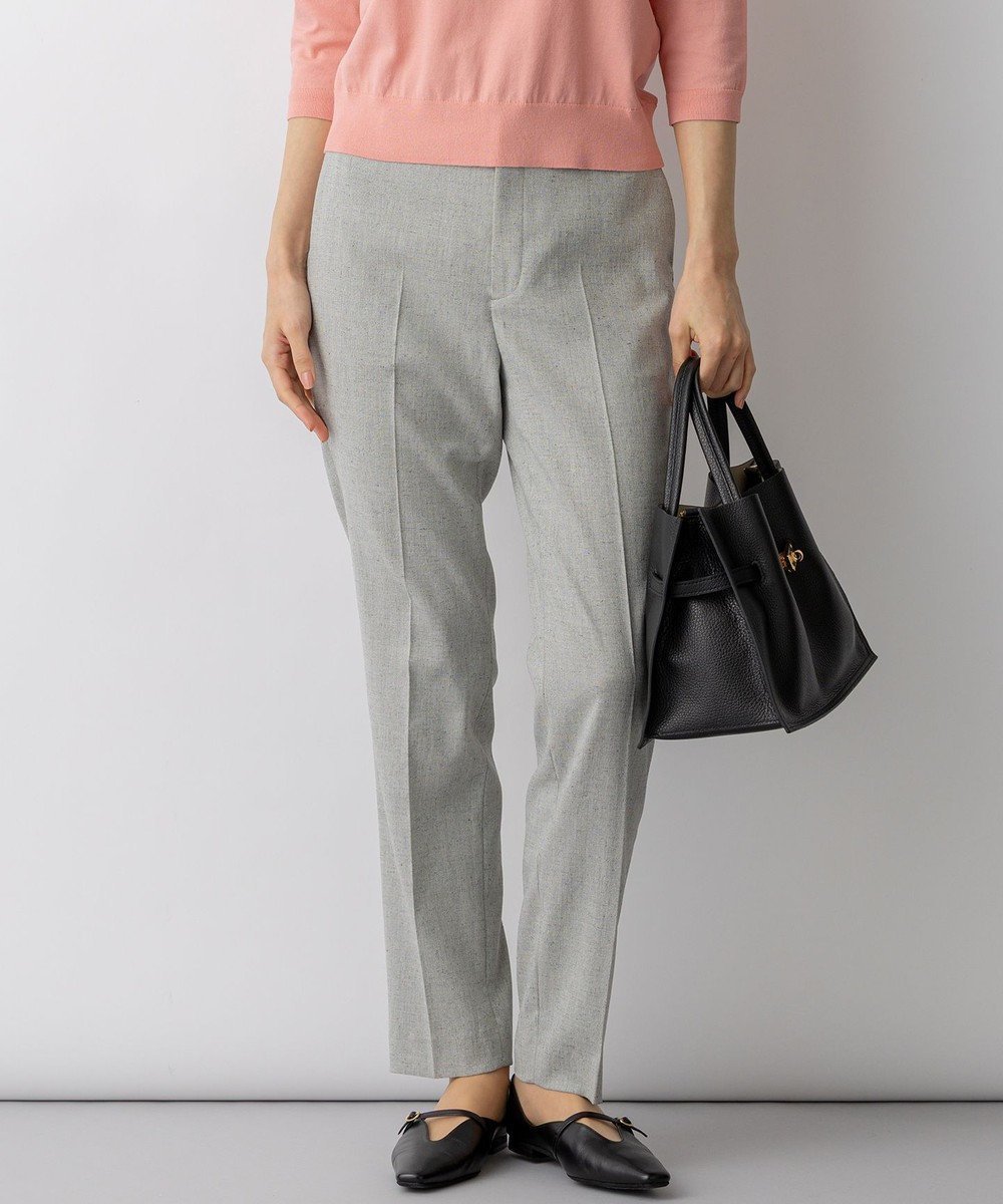 【23区/NIJYUSANKU】の【先行予約】アイアスマットストレッチ テーパード パンツ 人気、トレンドファッション・服の通販 founy(ファニー) 　ファッション　Fashion　レディースファッション　Fashion for Women　パンツ　Pants & Trousers　春　Spring　ジャケット　Jacket, Outerwear　スタイリッシュ　Stylish, Fashionable　ストレッチ　Stretch, Stretchy Fabric　セットアップ　Set-Up, Coordinated Outfit　センター　Center, Center Line　テーパード　Tapered, Tapered Pants　定番　Standard, Basic Item　人気　Popular, Best Seller　ワイド　Wide, Wide Fit　S/S・春夏　SS, Spring/Summer, Warm Season　夏　Summer　エレガント 上品　Elegant　セレモニー　Ceremony　2026年　2026　 other-1|ID: prp329100004852539 ipo3291000000035634405