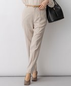 【23区/NIJYUSANKU】の【先行予約】アイアスマットストレッチ テーパード パンツ ベージュ|ID: prp329100004852539 ipo3291000000035634407