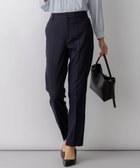 【23区/NIJYUSANKU】の【先行予約】アイアスマットストレッチ テーパード パンツ ネイビー|ID: prp329100004852539 ipo3291000000035634408