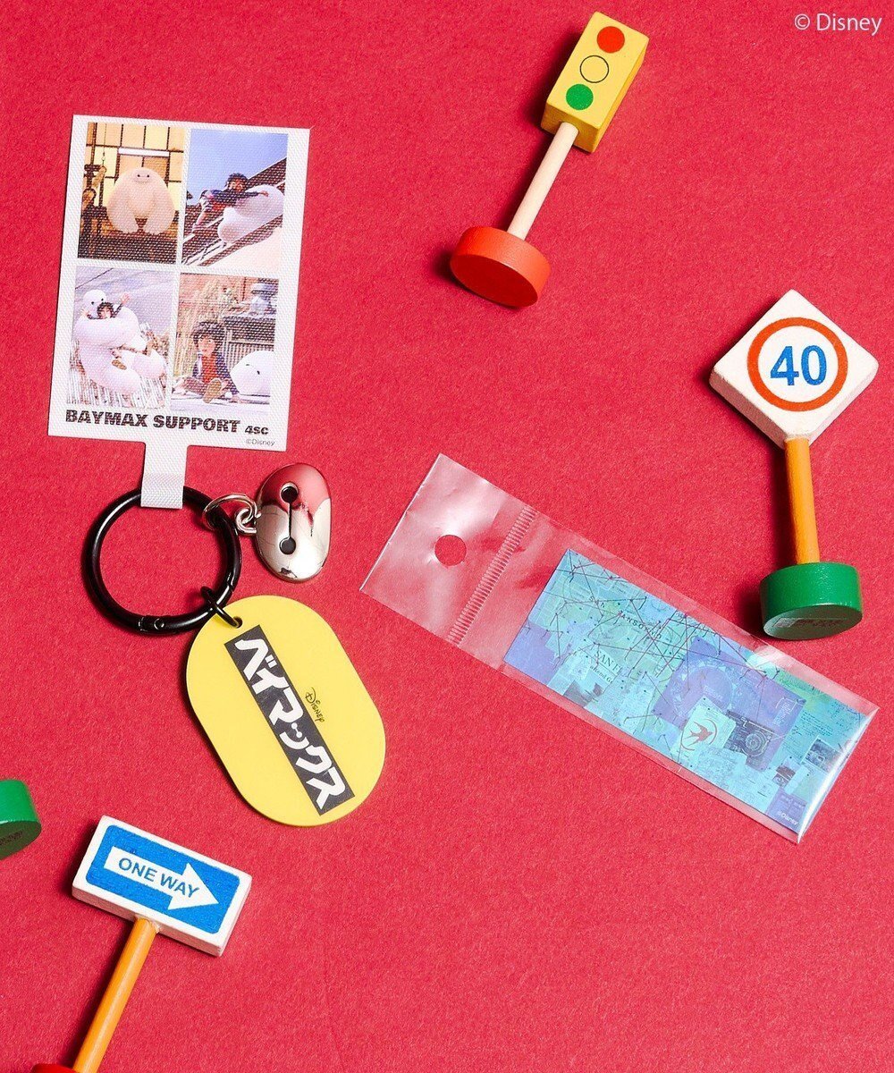 【アメリカンホリック/AMERICAN HOLIC】の【BAYMAX】スマホタブチャーム+シールSET インテリア・キッズ・メンズ・レディースファッション・服の通販 founy(ファニー) 　ファッション　Fashion　レディースファッション　Fashion for Women　セットアップ　Matching Sets　アクセサリー　Fashion Accessories　アメリカン　American Style　スタイリッシュ　Stylish, Fashionable　チャーム　Charm, Pendant　プリント　Print, Printed Pattern　Yellow|ID: prp329100004852546 ipo3291000000035634429