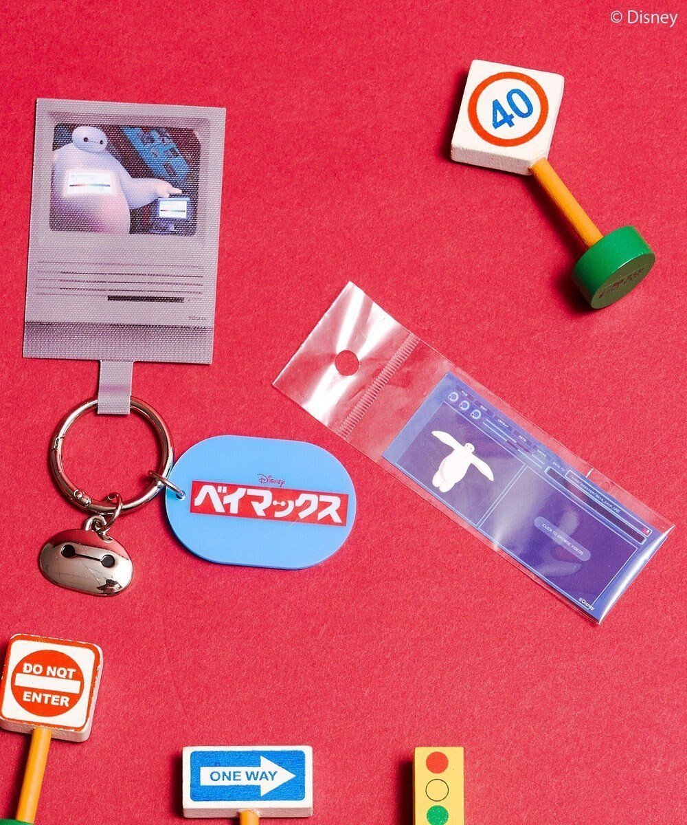 【アメリカンホリック/AMERICAN HOLIC】の【BAYMAX】スマホタブチャーム+シールSET インテリア・キッズ・メンズ・レディースファッション・服の通販 founy(ファニー) 　ファッション　Fashion　レディースファッション　Fashion for Women　セットアップ　Matching Sets　アクセサリー　Fashion Accessories　アメリカン　American Style　スタイリッシュ　Stylish, Fashionable　チャーム　Charm, Pendant　プリント　Print, Printed Pattern　Blue|ID: prp329100004852546 ipo3291000000035634430