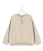 【ジェイプレスヨークストリート/J.PRESS YORK STREET】の【WOMEN】ジャージーライクツイル ドルマンブルゾン 人気、トレンドファッション・服の通販 founy(ファニー) ファッション Fashion レディースファッション Fashion for Women アウター Coat / Outerwear Collection レディースジャケット・軽アウター Jackets ブルゾンジャケット・スポーティアウター Blouson Jackets インナー Innerwear 春 Spring 今季 This Season, Current Season シンプル Simple, Minimal ジャケット Jacket, Outerwear セットアップ Set-Up, Coordinated Outfit ドレープ Drape, Draping Fabric 定番 Standard, Basic Item ブルゾン Blouson, Bomber Jacket リラックス Relax, Relaxed Fit S/S・春夏 SS, Spring/Summer, Warm Season 夏 Summer エレガント 上品 Elegant thumbnail ベージュ系|ID: prp329100004852548 ipo3291000000035634435