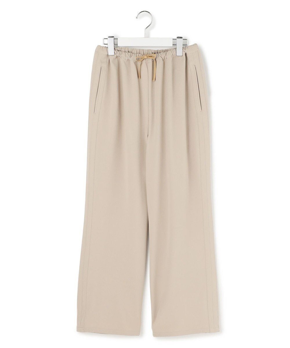 【ジェイプレスヨークストリート/J.PRESS YORK STREET】の【WOMEN】ジャージーライクツイル イージーパンツ インテリア・キッズ・メンズ・レディースファッション・服の通販 founy(ファニー) 　ファッション　Fashion　レディースファッション　Fashion for Women　パンツ　Pants & Trousers　春　Spring　シューズ　Shoes, Footwear　ショート　Short, Short Length　シンプル　Simple, Minimal　スニーカー　Sneakers, Trainers　ドレープ　Drape, Draping Fabric　ドローストリング　Drawstring, Pull Cord　リラックス　Relax, Relaxed Fit　S/S・春夏　SS, Spring/Summer, Warm Season　夏　Summer　エレガント 上品　Elegant　ベージュ系|ID: prp329100004852550 ipo3291000000035634442