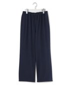 【ジェイプレスヨークストリート/J.PRESS YORK STREET】の【WOMEN】ジャージーライクツイル イージーパンツ ネイビー系|ID: prp329100004852550 ipo3291000000035634443