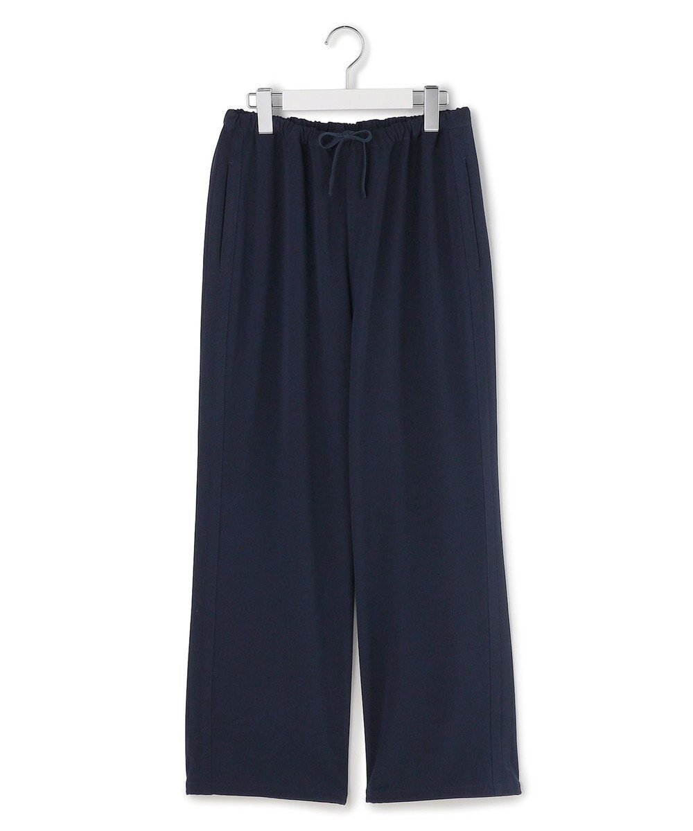 【ジェイプレスヨークストリート/J.PRESS YORK STREET】の【WOMEN】ジャージーライクツイル イージーパンツ インテリア・キッズ・メンズ・レディースファッション・服の通販 founy(ファニー) 　ファッション　Fashion　レディースファッション　Fashion for Women　パンツ　Pants & Trousers　春　Spring　シューズ　Shoes, Footwear　ショート　Short, Short Length　シンプル　Simple, Minimal　スニーカー　Sneakers, Trainers　ドレープ　Drape, Draping Fabric　ドローストリング　Drawstring, Pull Cord　リラックス　Relax, Relaxed Fit　S/S・春夏　SS, Spring/Summer, Warm Season　夏　Summer　エレガント 上品　Elegant　ネイビー系|ID: prp329100004852550 ipo3291000000035634443
