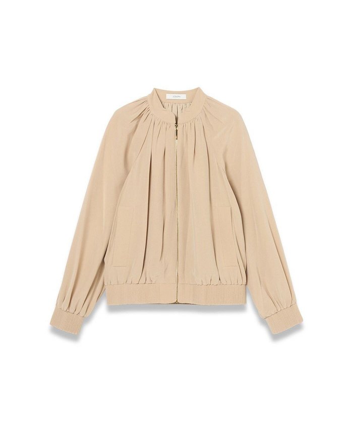 【ジョゼフ/JOSEPH】のサテンツイル ジャケット インテリア・キッズ・メンズ・レディースファッション・服の通販 founy(ファニー) https://founy.com/ ファッション Fashion レディースファッション Fashion for Women アウター Coat / Outerwear Collection レディースジャケット・軽アウター Jackets ブルゾンジャケット・スポーティアウター Blouson Jackets なめらか Smooth, Silky Texture カフス Cuff Design ギャザー Gathered, Ruffled ジャケット Jacket, Outerwear ドレープ Drape, Draping Fabric バランス Balance, Style Balance フロント Front, Front Design ブラウジング Blouson Silhouette, Cinched Waist ブルゾン Blouson, Bomber Jacket ラグジュアリー Luxury, Elegant エレガント 上品 Elegant 夏 Summer 春 Spring S/S・春夏 SS, Spring/Summer, Warm Season |ID: prp329100004852551 ipo3291000000035634444