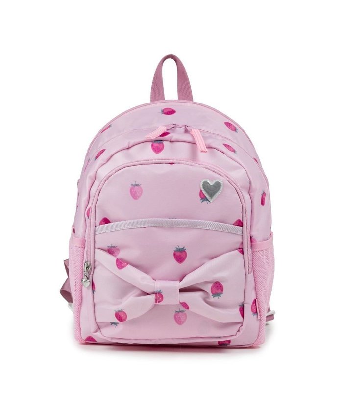 【マザーガーデン/Mother garden / KIDS】のマザーガーデン 野いちご 子供用 リュック 【Mサイズ】《レトロストロベリー柄》 インテリア・キッズ・メンズ・レディースファッション・服の通販 founy(ファニー) https://founy.com/ ファッション Fashion キッズファッション Fashion for Kids ガーデン Garden, Gardening ガーリー Girly, Feminine Style キャラクター Character, Licensed Characters ショルダー Shoulder, Shoulder Strap ダブル Double, Double-Breasted デイパック Daypack, Casual Backpack ポケット Pocket, Pocket Detail メッシュ Mesh, Net Fabric リボン Ribbon, Bow リュック Backpack, Rucksack 旅行 Travel |ID: prp329100004852565 ipo3291000000035634587